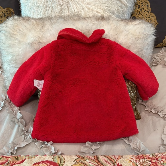 Faux fur toddler coat/jacket. Light weight. - Picture 14 of 17